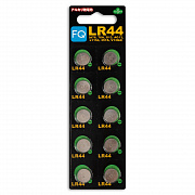 Alkaline battery FQ LR44 (A76, 76A, G13, AG13, L1154, 357A, V13GA), 1.5V, 10 pcs (blister)